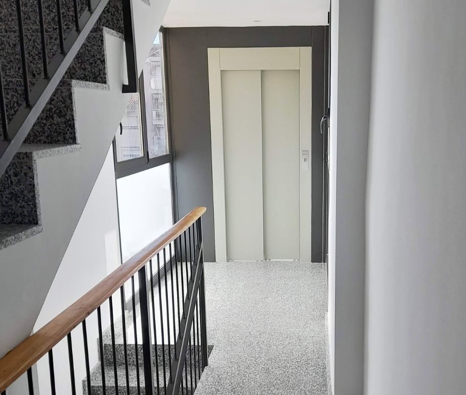 edificio sin ascensor