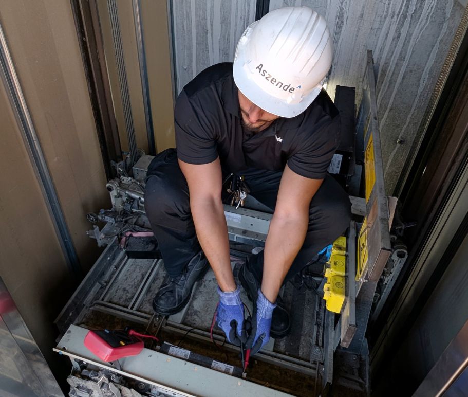 inspección de ascensores