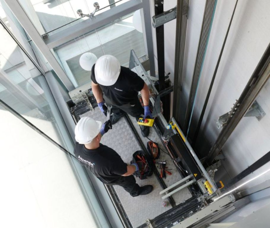 limpiar guías ascensor